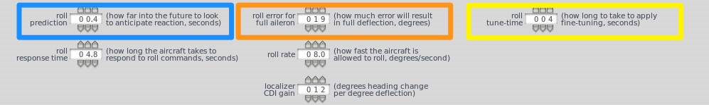 autopilot roll options