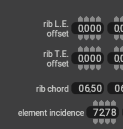 3 propeller settings