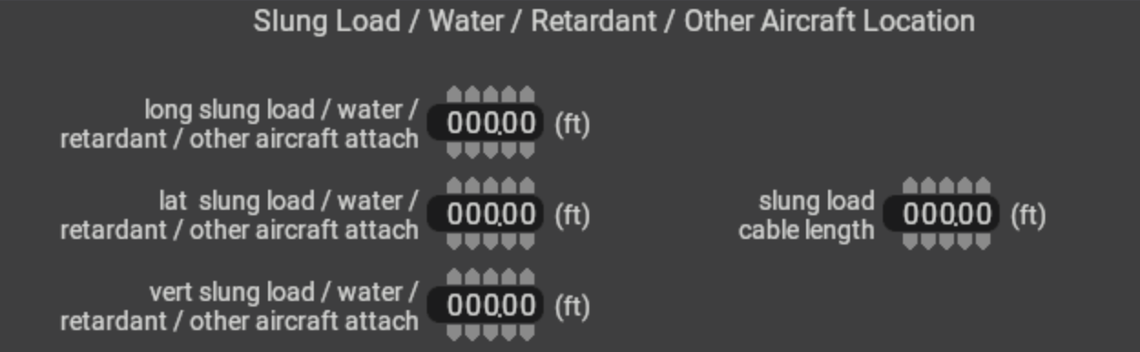 slung load controls